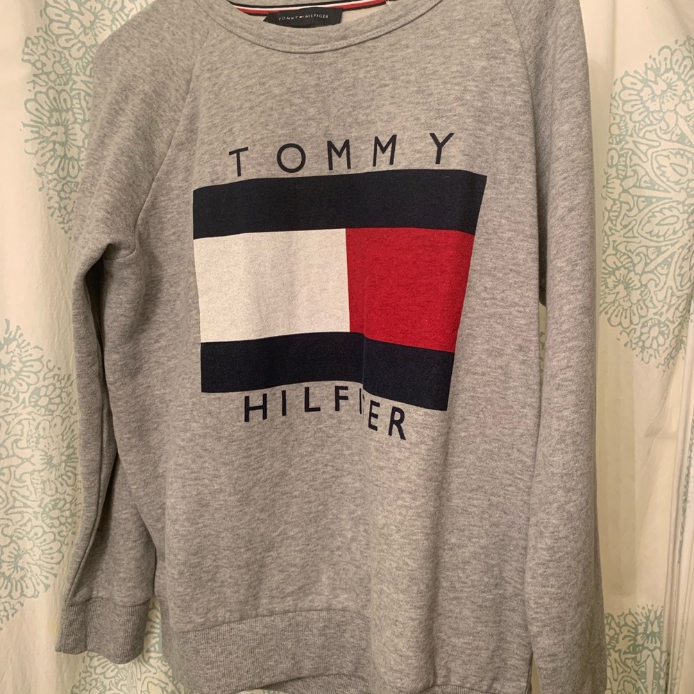 tommy holdover sweater; worn once